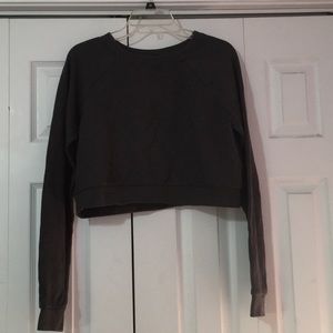 Cropped sweatshirt